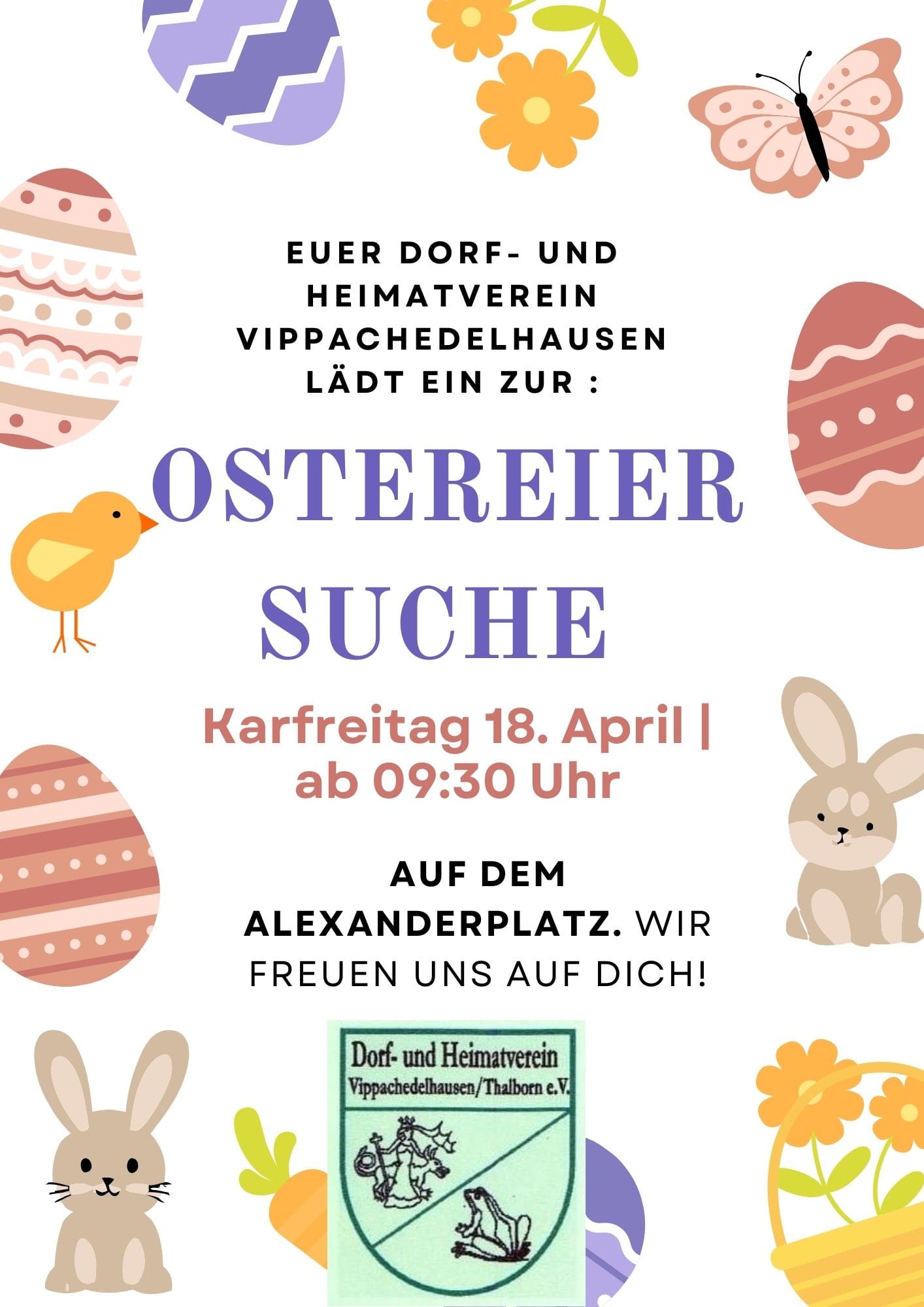 Eiersuche Vippachedelhausen 2025
