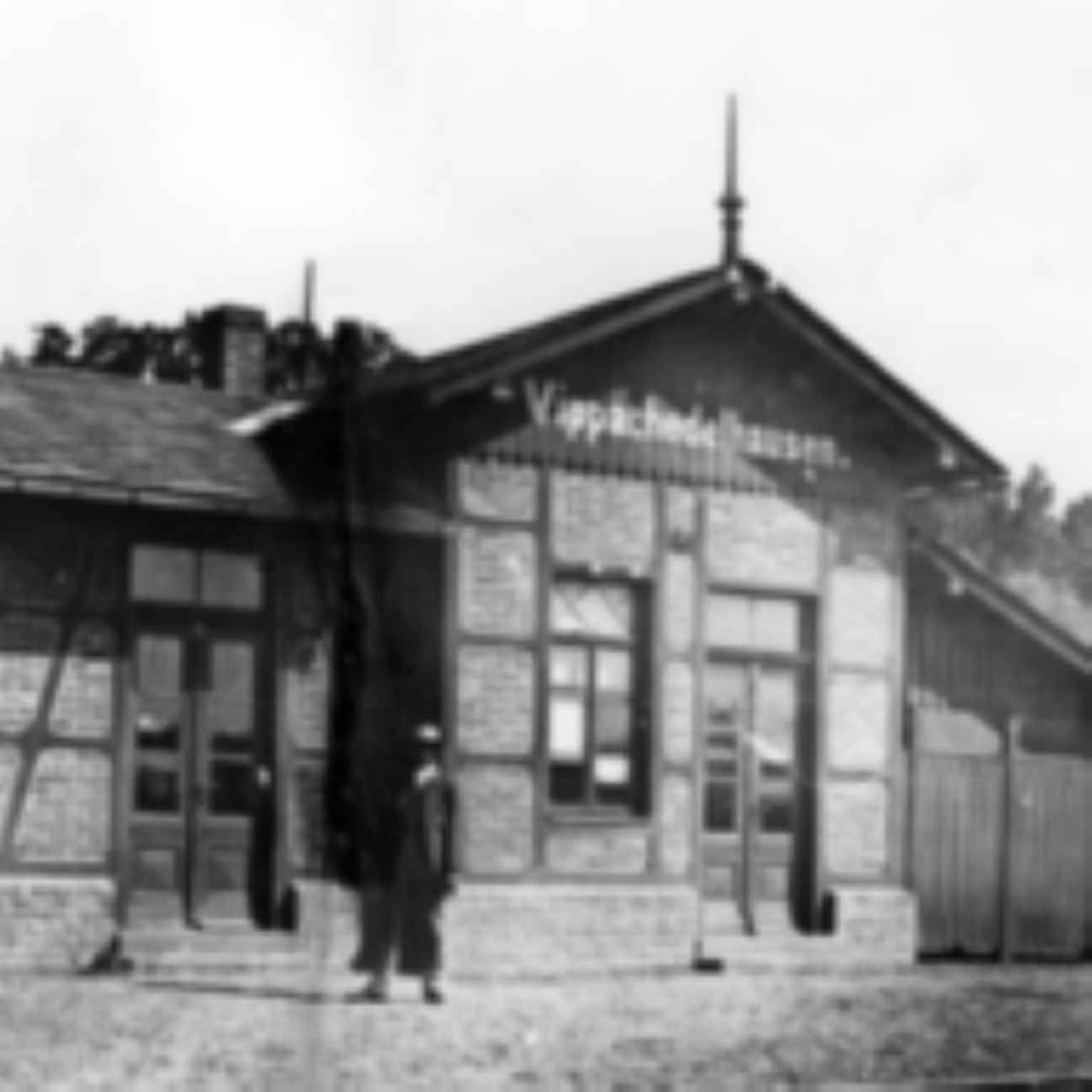 alter Bahnhof von Vippachedelhausen